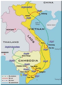 map vietnam magical