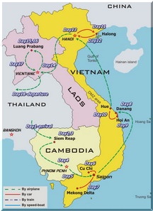 map vietnam magical
